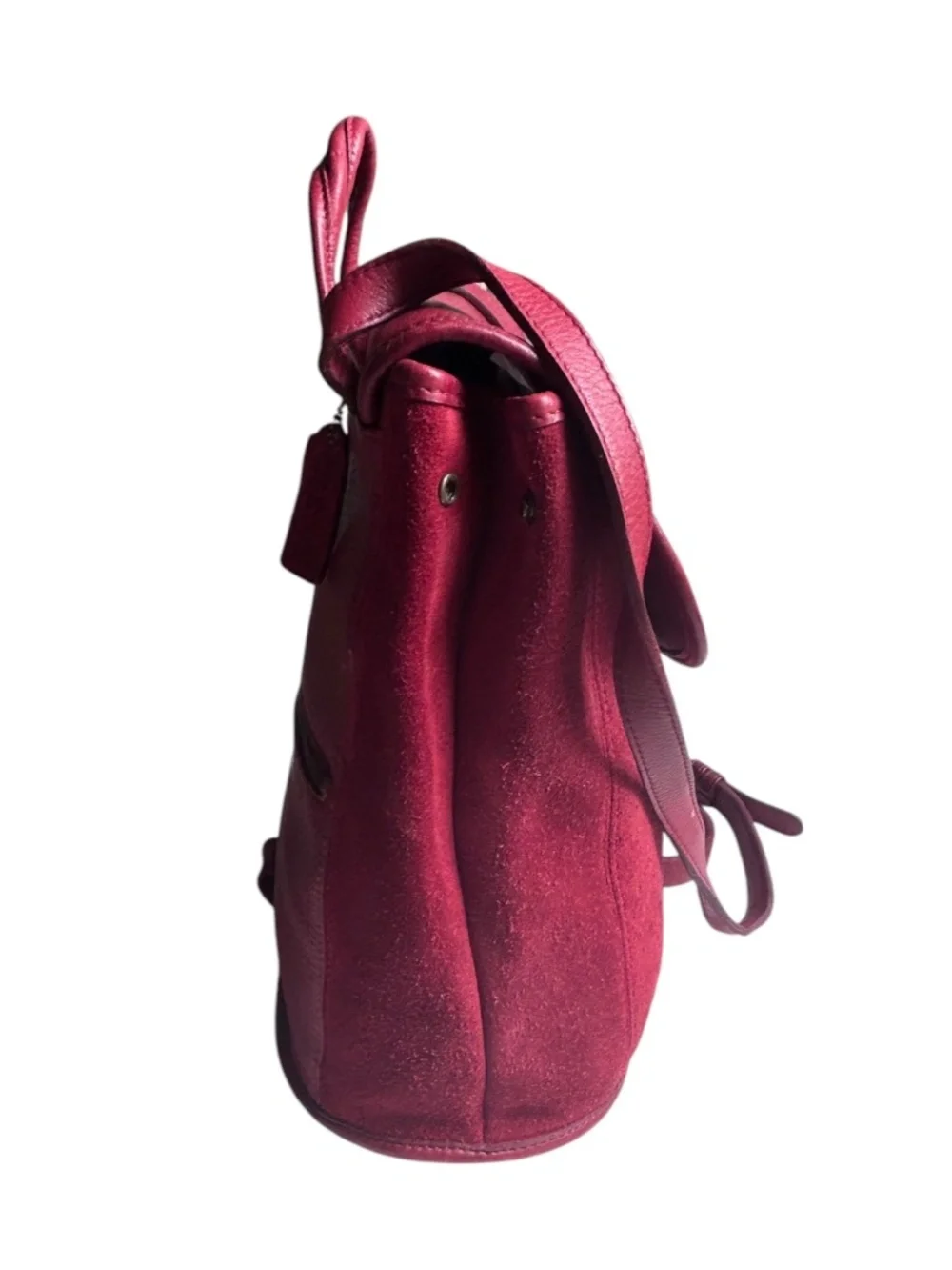 Vintage Coach Berkeley 9016 Convertible Backpack Leather & Suede 1996